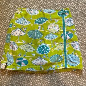Vintage Lilly Pulitzer girls size 6 skort